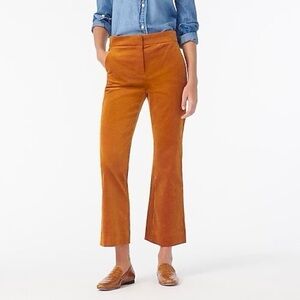 J. Crew Hayden kickout crop pant in corduroy